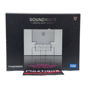 Transformers Music Label: Sonic White Soundwave (Shattered Glass)