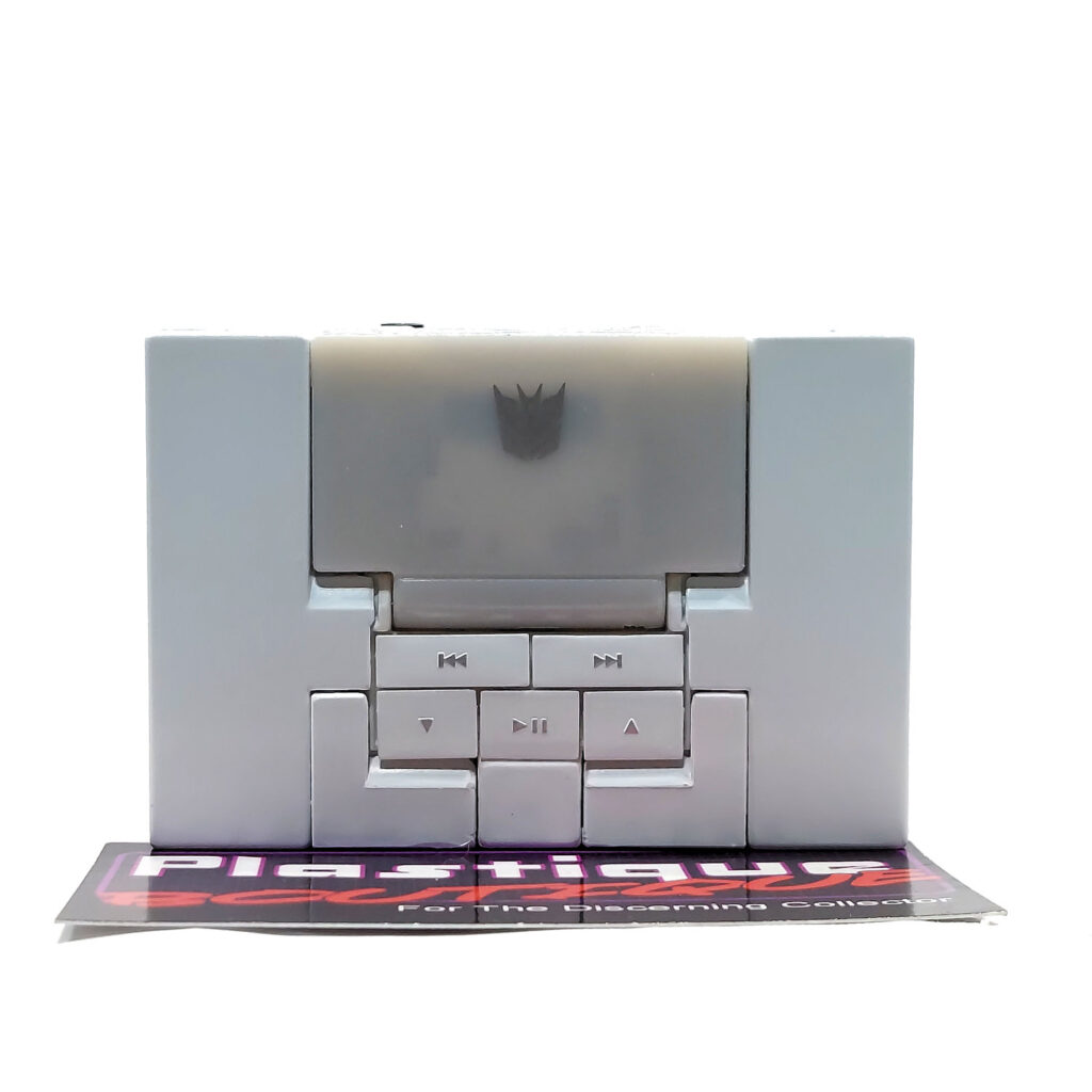 Transformers Music Label: Sonic White Soundwave (Shattered Glass)