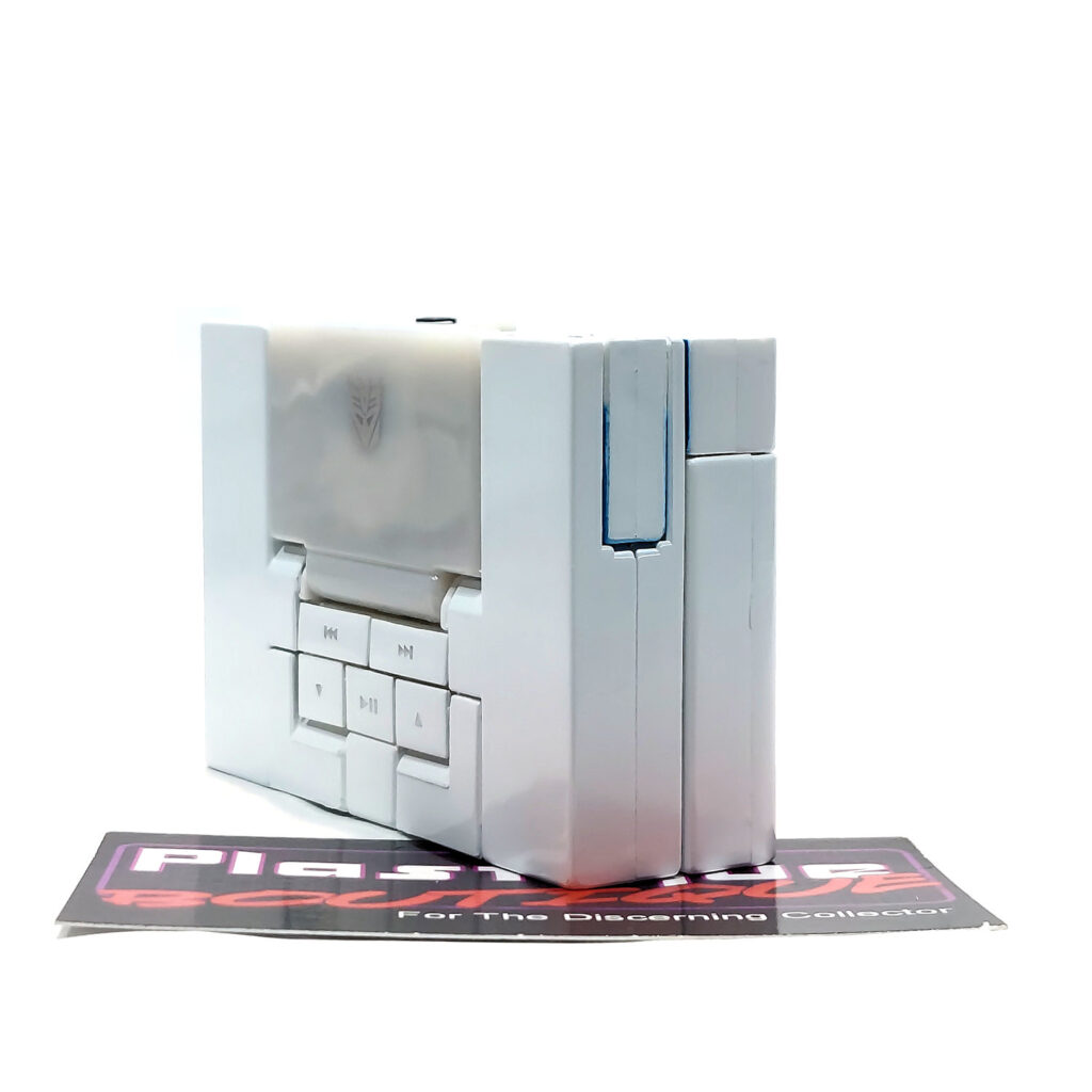 Transformers Music Label: Sonic White Soundwave (Shattered Glass)