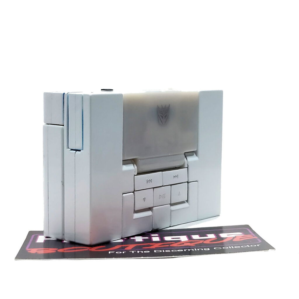 Transformers Music Label: Sonic White Soundwave (Shattered Glass)