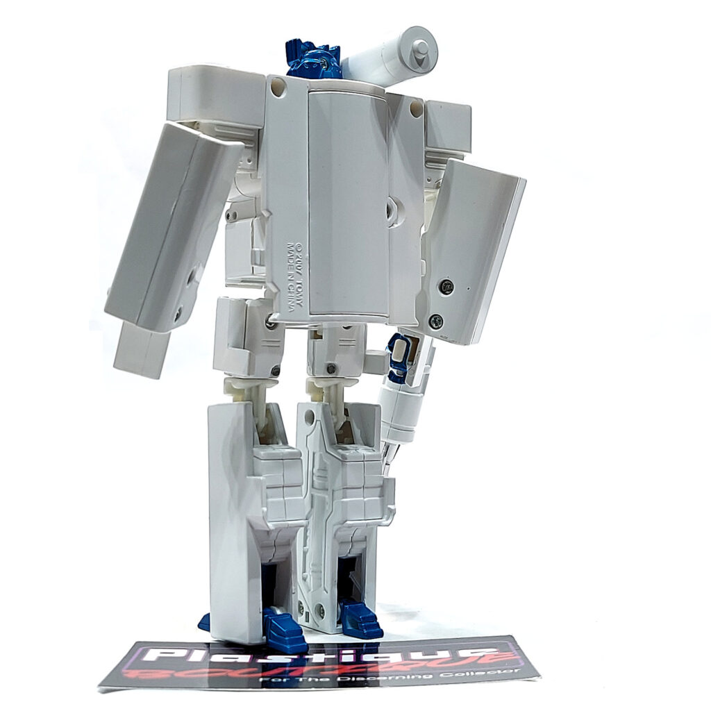 Transformers Music Label: Sonic White Soundwave (Shattered Glass)