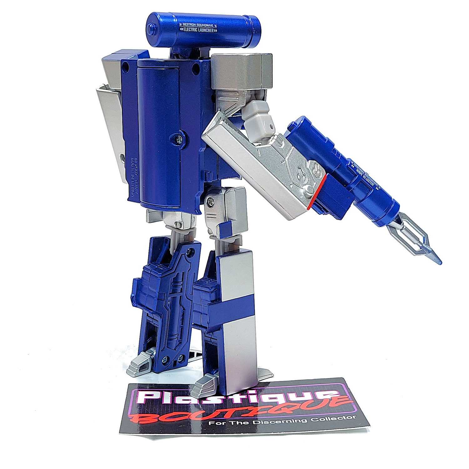 Transformers Music Label: Spark Blue Soundwave *Open