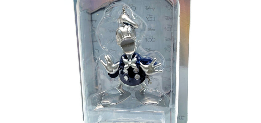 Happy Kuji/Disney 100 Years Of Wonder: #3 Donald Duck Platinum Ornament