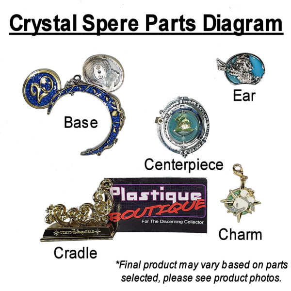 Disney Sea: 20th Anniversary Crystal Sphere Set (Japanese Import)