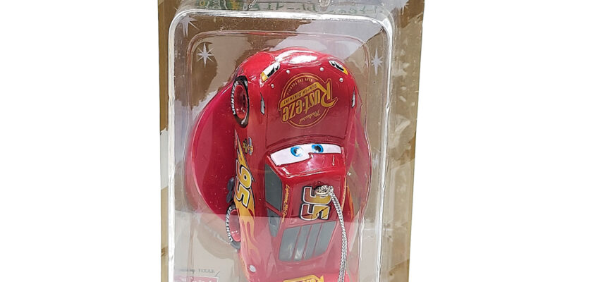 Happy Kuji/Disney: #9 Lightning McQueen Christmas Ornament