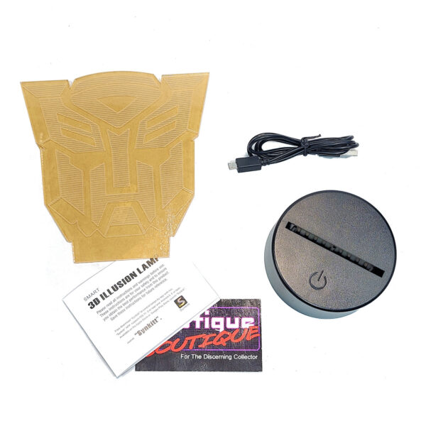 LED 3D Acrylic Sign: Transformers G1 Autobot Logo