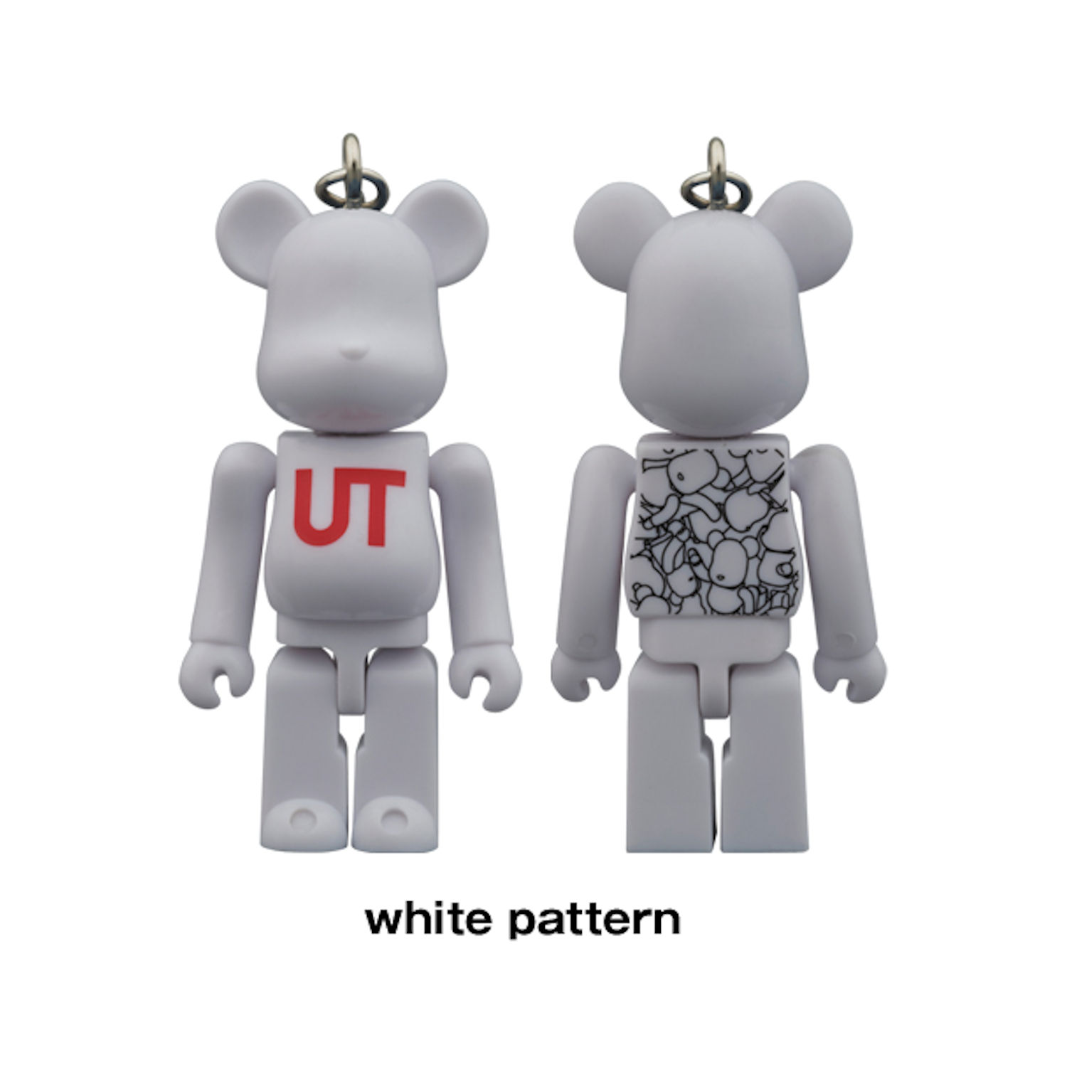 Bearbrick x Uniqlo UT 2013: #2 White Pattern