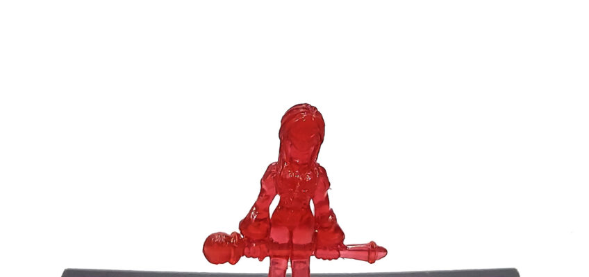 Coca-Cola Final Fantasy IX Volume 2: Garnet Til Alexandros XVII Mini Figure (Red Crystal Version)