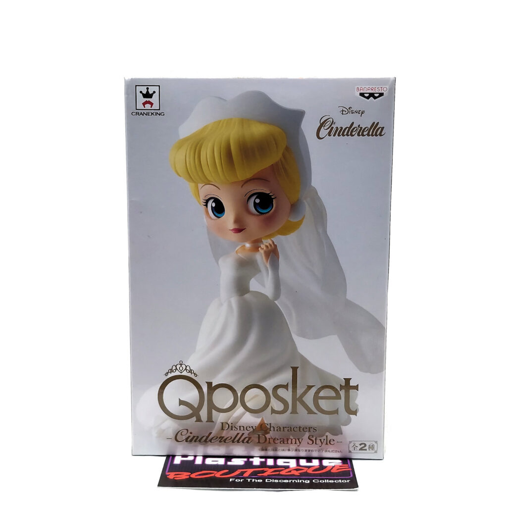 QPosket Disney: Dreamy Style Cinderella (Type B/White) *Sealed*