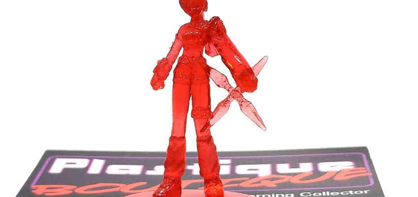 Coca-Cola Final Fantasy VII Volume 2: Yuffie Kisaragi Mini Figure (Red Crystal Version)