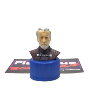 Star Wars Pepsi Bottle Cap Figure: Count Dooku Head #47 (Japanese Import)