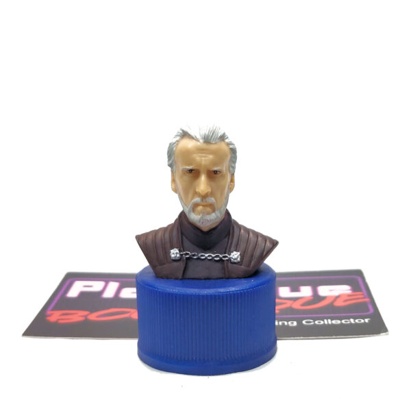 Star Wars Pepsi Bottle Cap Figure: Count Dooku Head #47 (Japanese Import)