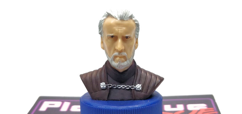 Star Wars Pepsi Bottle Cap Figure: Count Dooku Head #47 (Japanese Import)