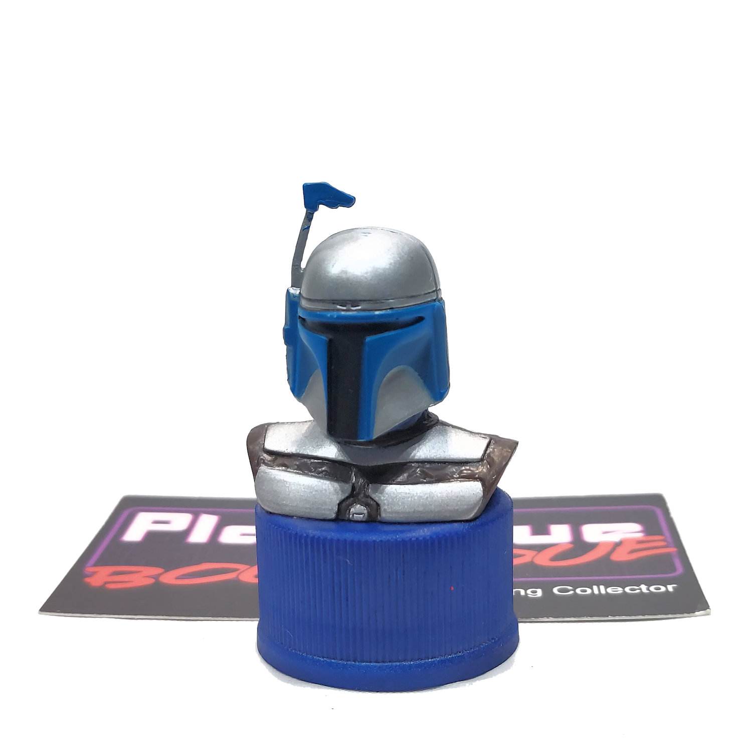 Star Wars Pepsi Bottle Cap Figure: Jango Fett Head #46 (Japanese Import)