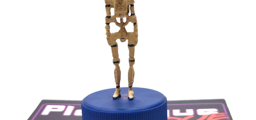 Star Wars Pepsi Bottle Cap Figure: Battle Droid (Japanese Import)