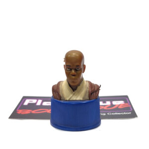 Star Wars Pepsi Bottle Cap Figure: Mace Windu Head (Japanese Import)