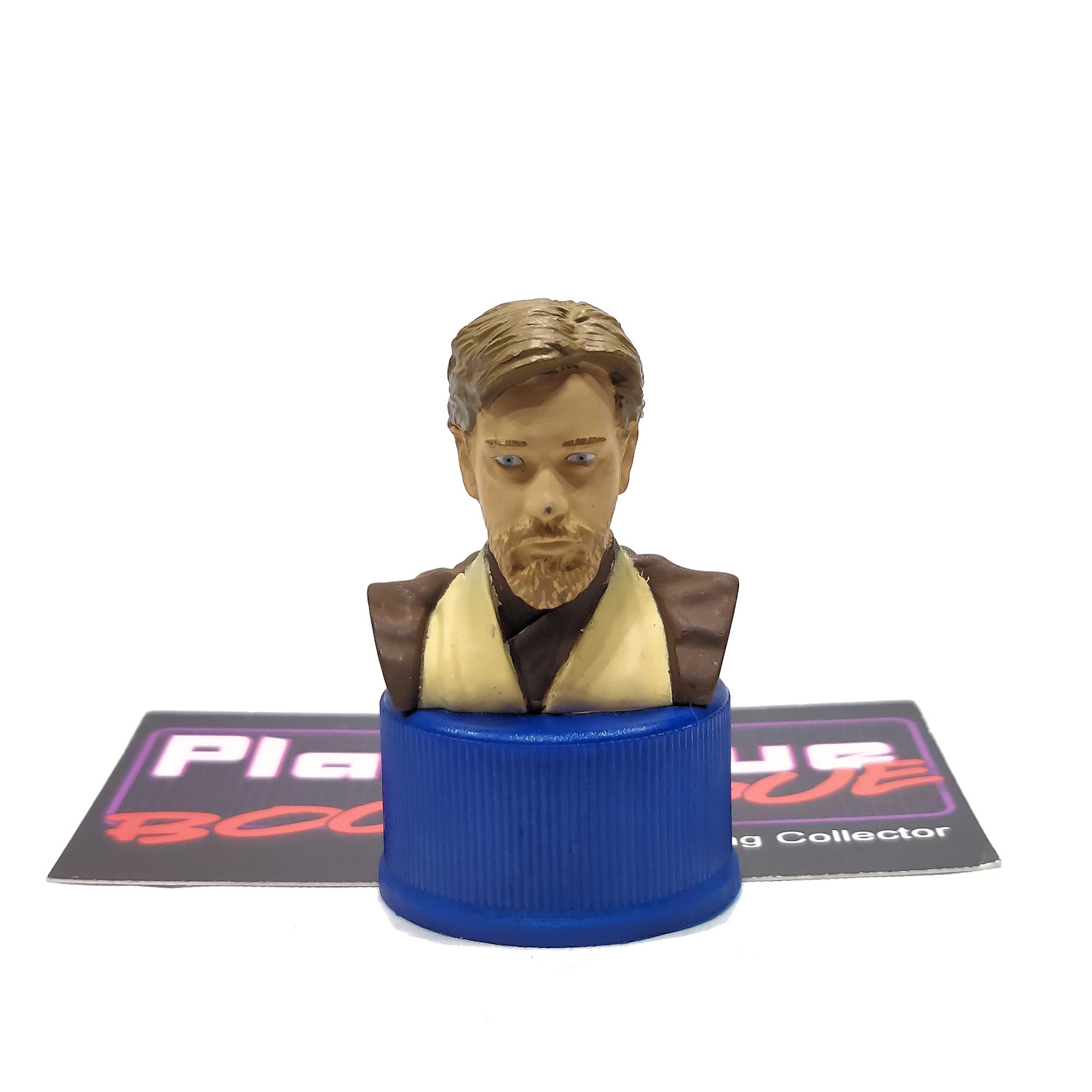 Star Wars Pepsi Bottle Cap Figure: Obi-Wan Kenobi Head #46 (Japanese Import)