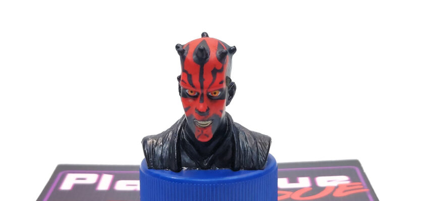 Star Wars Pepsi Bottle Cap Figure: Darth Maul Head (Japanese Import)