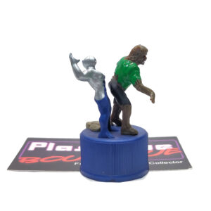 Pepsi Bottle Cap Figure: Pepsi-Man & Wolfman (Japanese Import)