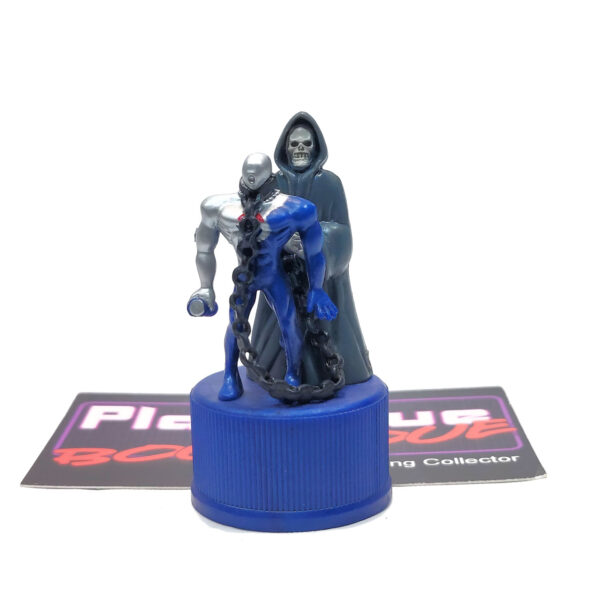 Pepsi Bottle Cap Figure: Pepsi-Man & Grim Reaper (Japanese Import)