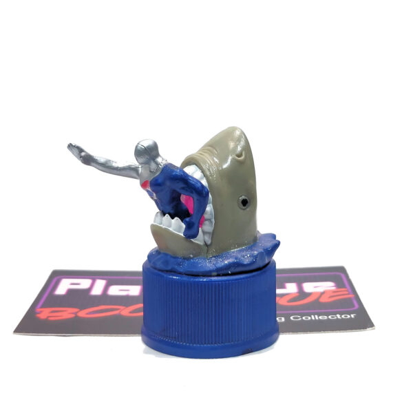 Pepsi Bottle Cap Figure: Pepsi-Man & Shark (Japanese Import)