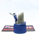 Pepsi Bottle Cap Figure: Pepsi-Man & Shark (Japanese Import)