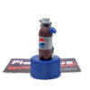 Pepsi Bottle Cap Figure: Pepsi-Man & Diet Pepsi Bottle (Japanese Import)