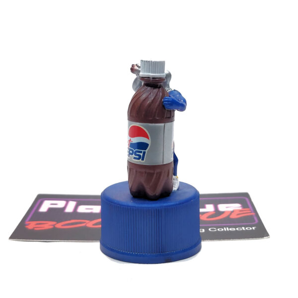 Pepsi Bottle Cap Figure: Pepsi-Man & Diet Pepsi Bottle (Japanese Import)