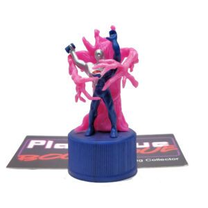 Pepsi Bottle Cap Figure: Pepsi-Man & Terror Tree - Pink (Japanese Import)