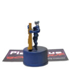 Pepsi Bottle Cap Figure: Pepsi-Man & Pizza (Japanese Import)