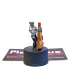 Pepsi Bottle Cap Figure: Pepsi-Man & Pizza (Japanese Import)