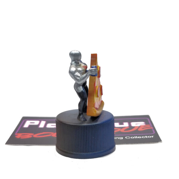 Pepsi Bottle Cap Figure: Pepsi-Man & Pizza (Japanese Import)