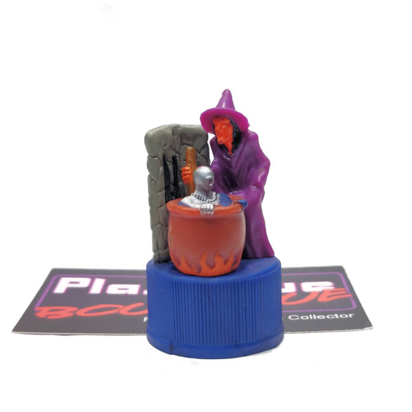 Pepsi Bottle Cap Figure: Pepsi-Man & Witch (Japanese Import)