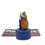 Pepsi Bottle Cap Figure: Pepsi-Man & Chicken Leg (Japanese Import)