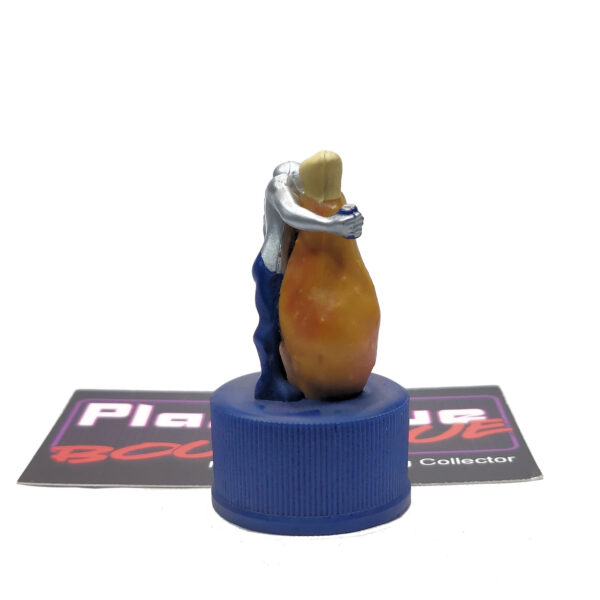 Pepsi Bottle Cap Figure: Pepsi-Man & Chicken Leg (Japanese Import)