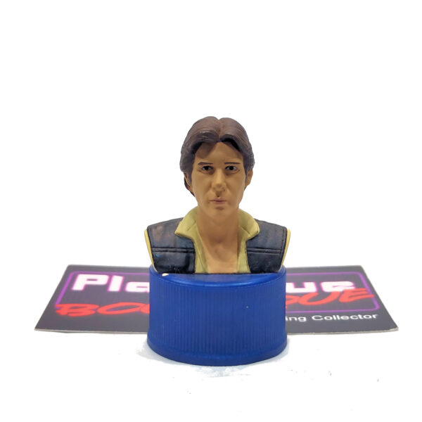 Star Wars Pepsi Bottle Cap Figure: Han Solo Head #54 (Japanese Import)