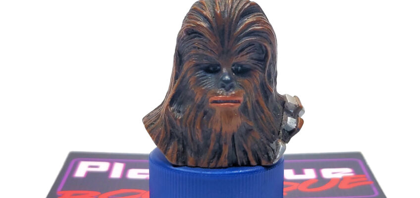 Star Wars Pepsi Bottle Cap Figure: Chewbacca Head #56 (Japanese Import)