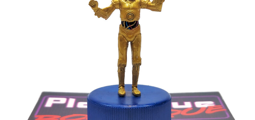 Star Wars Pepsi Bottle Cap Figure: C-3PO (Japanese Import)