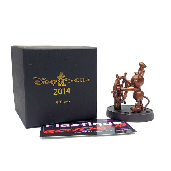 Disney JCB 2014 Card Club Exclusive: Mickey Mouse "Steamboat Willie 1928" Statue (Japanese Import)