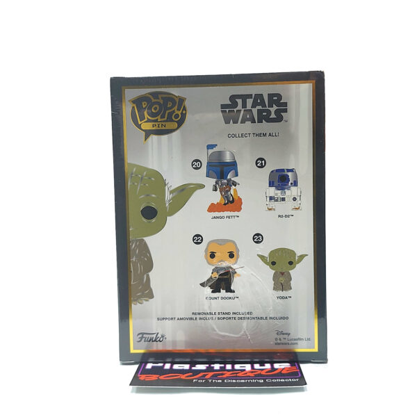 Funko Pop Pin: Star Wars Yoda #23