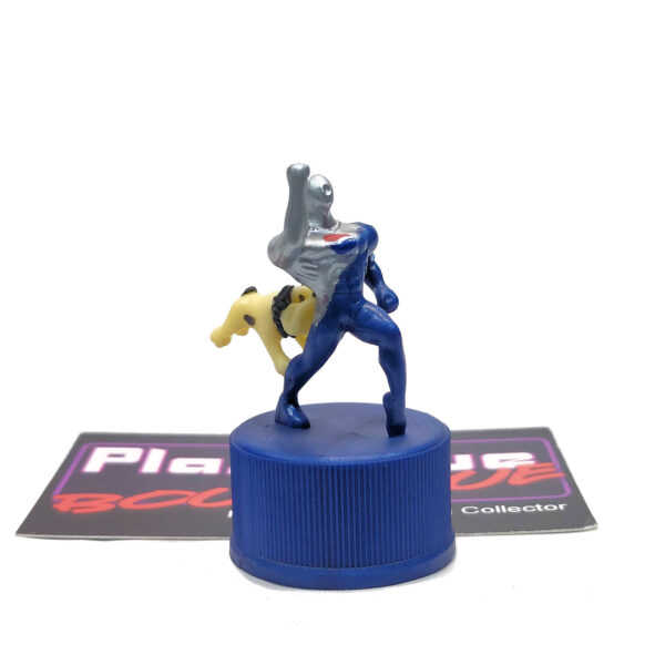 Pepsi Bottle Cap Figure: Pepsi-Man & Bulldog (Japanese Import)
