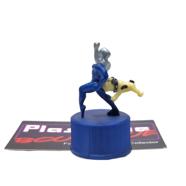 Pepsi Bottle Cap Figure: Pepsi-Man & Bulldog (Japanese Import)