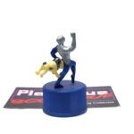 Pepsi Bottle Cap Figure: Pepsi-Man & Bulldog (Japanese Import)