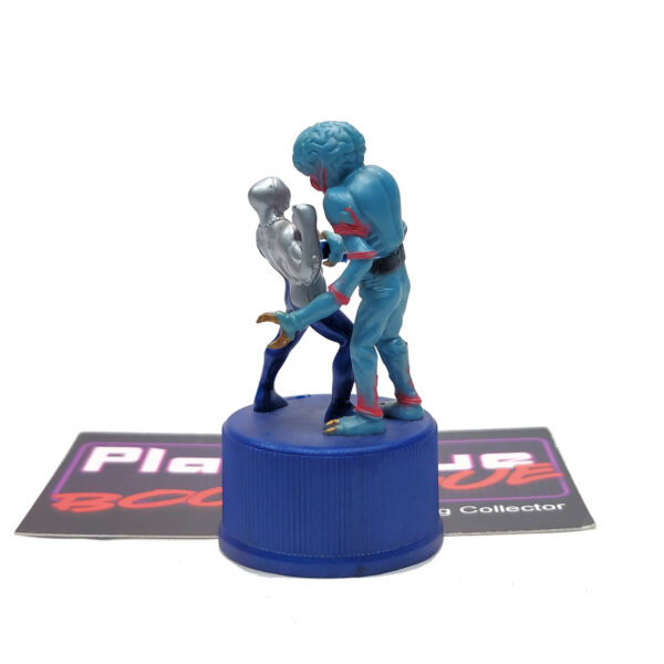 Pepsi Bottle Cap Figure: Pepsi-Man & Metaluna Mutant (Japanese Import)