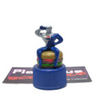 Pepsi Bottle Cap Figure: Pepsi-Man & Hamburger (Japanese Import)