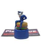 Pepsi Bottle Cap Figure: Pepsi-Man & Hamburger (Japanese Import)