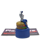 Pepsi Bottle Cap Figure: Pepsi-Man & Hamburger (Japanese Import)