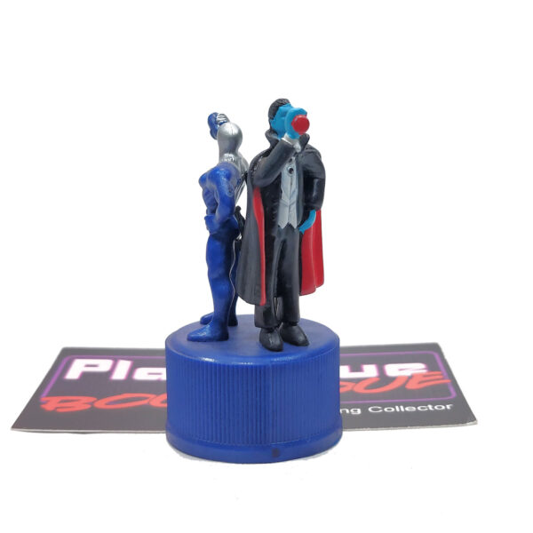 Pepsi Bottle Cap Figure: Pepsi-Man & Dracula (Japanese Import)