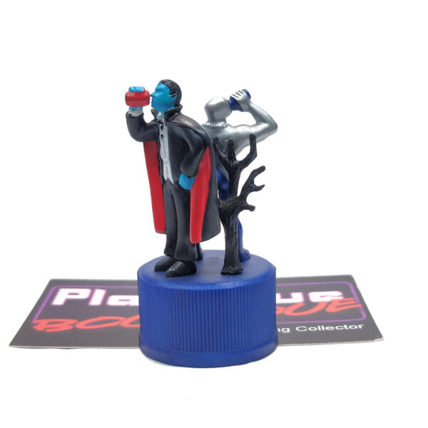 Pepsi Bottle Cap Figure: Pepsi-Man & Dracula (Japanese Import)