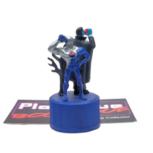 Pepsi Bottle Cap Figure: Pepsi-Man & Dracula (Japanese Import)